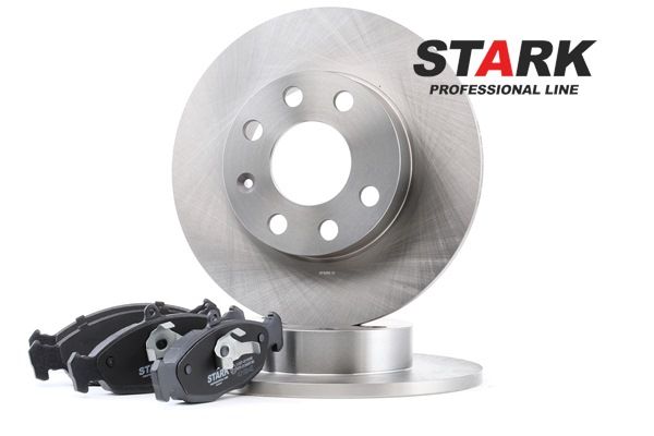 STARK SKBK-1090154 Kit de travagem para Vauxhall Nova Sedan S83 1.2 S 55 cv 1982 12 ST Otto STARK SKBK-1090154 Discos e pastilhas VAUXHALL Nova Sedan (S83) 1.2 S 55 cv Gasolina preço