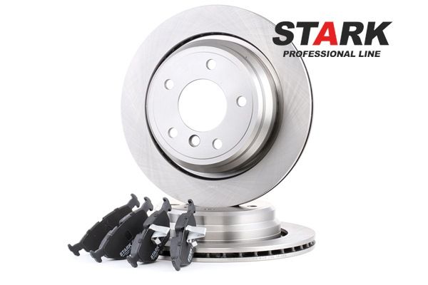 STARK SKBK-1090181 Bremsscheiben und -beläge Ford Focus Mk1 1.6 16V 100 PS Benzin Kosten