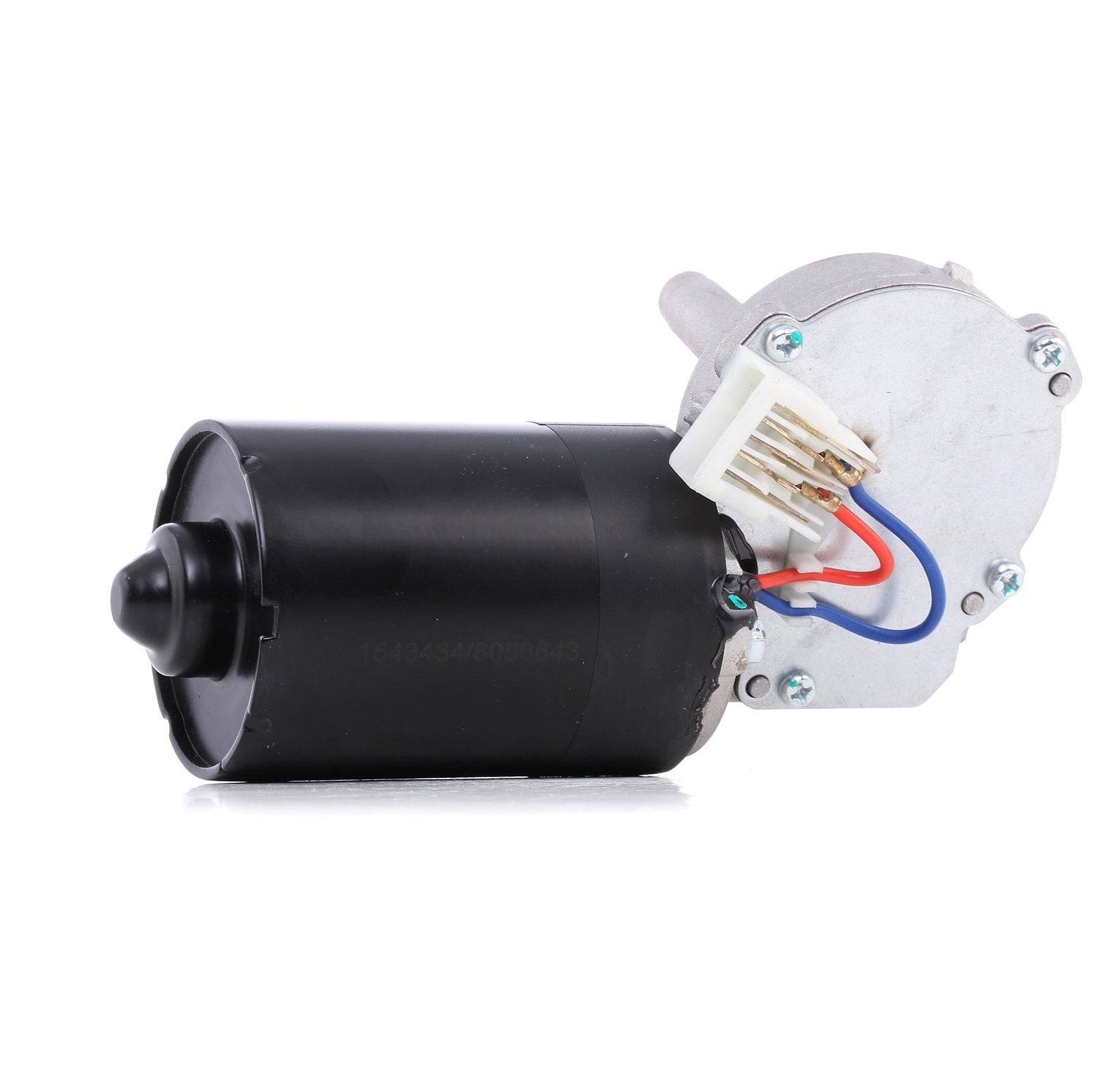 Side view of RIDEX 295W0002 Wiper Motor Front, for left-hand/right-hand drive vehicles