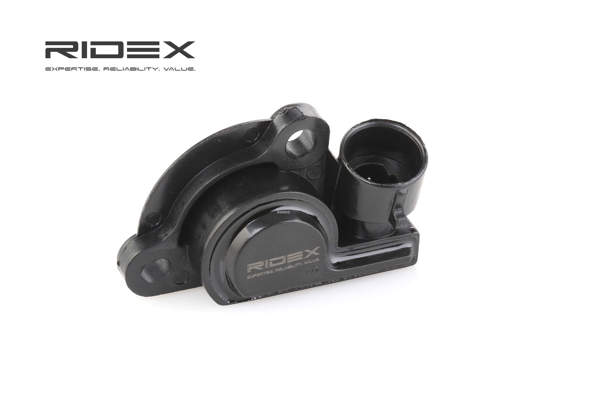 Side view of RIDEX 3940T0010 Throttle Position Sensor without cable