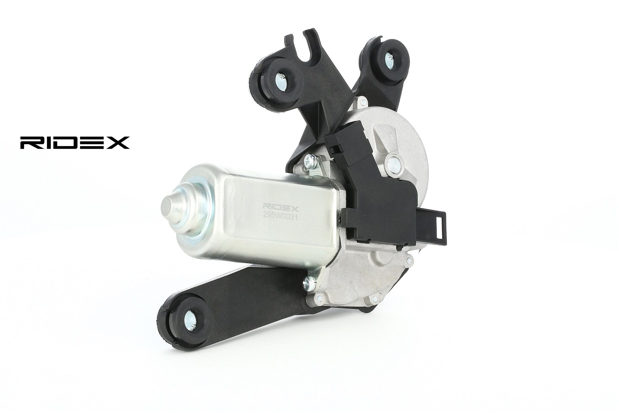 Side view of RIDEX 295W0031 Wiper Motor Rear, for left-hand/right-hand drive vehicles