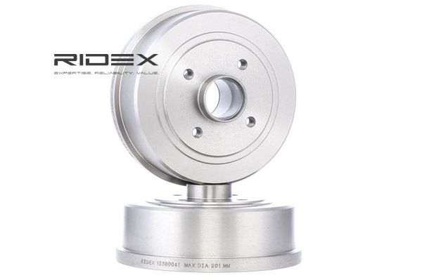 RIDEX Bęben hamulcowy 123B0041 doświadczenie