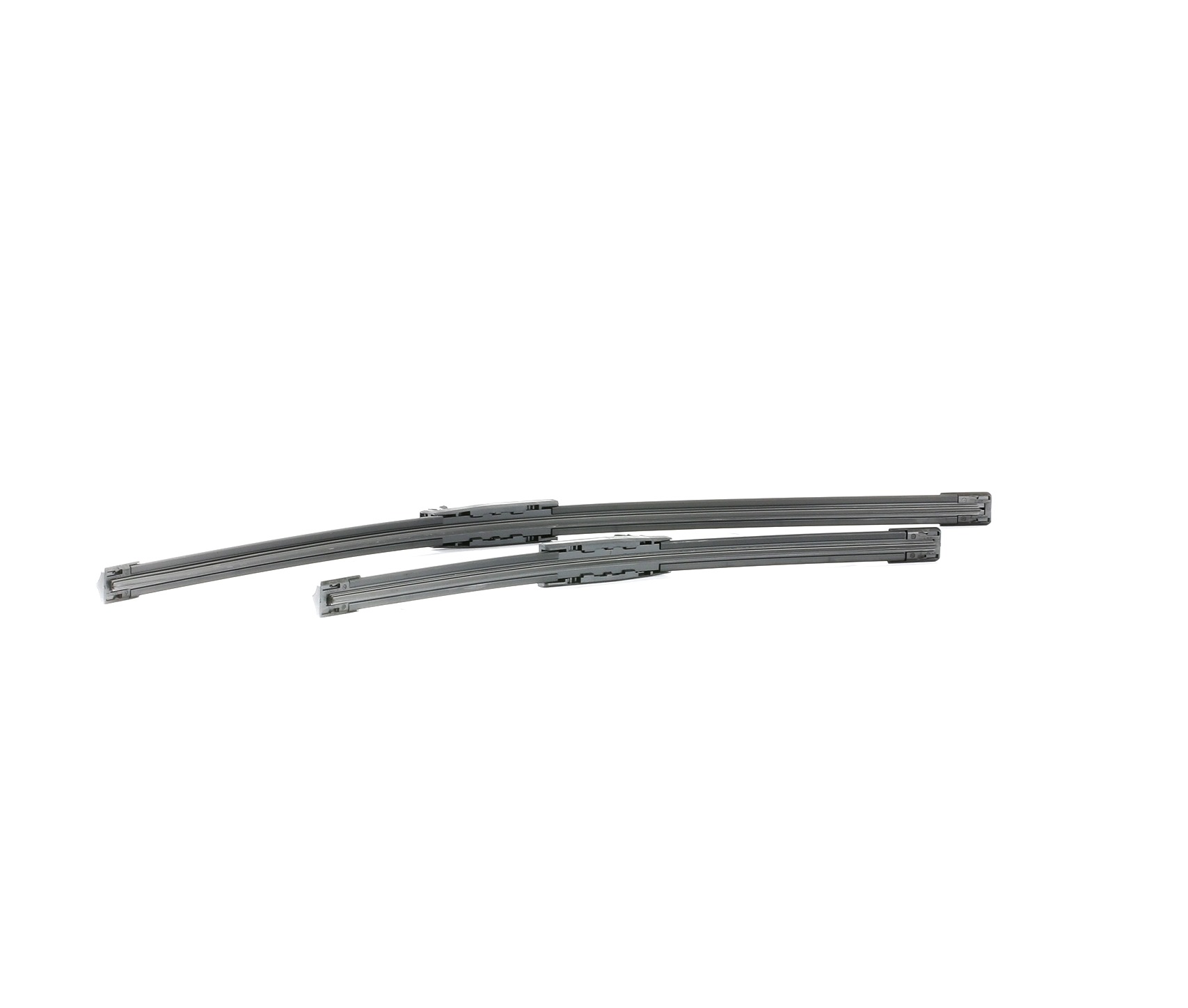 Side view of RIDEX 298W0063 Wiper blade Front, 400mm, Beam, Push Button