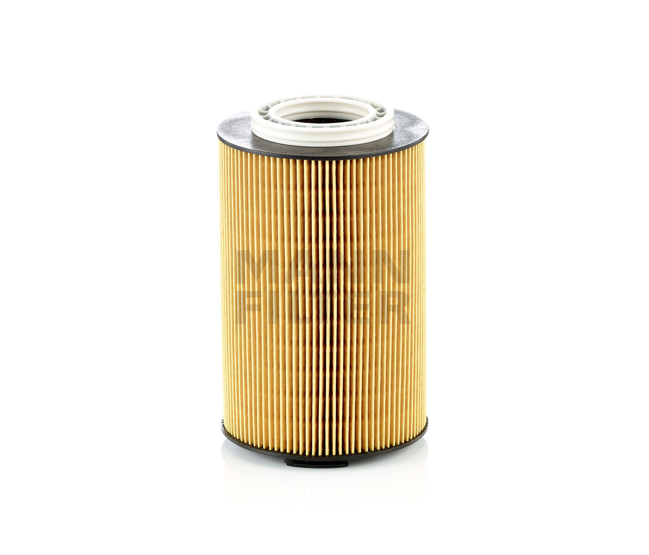 Side view of MANN-FILTER HU 1291/1 z Oil filter Filter Insert, with gasket/seal