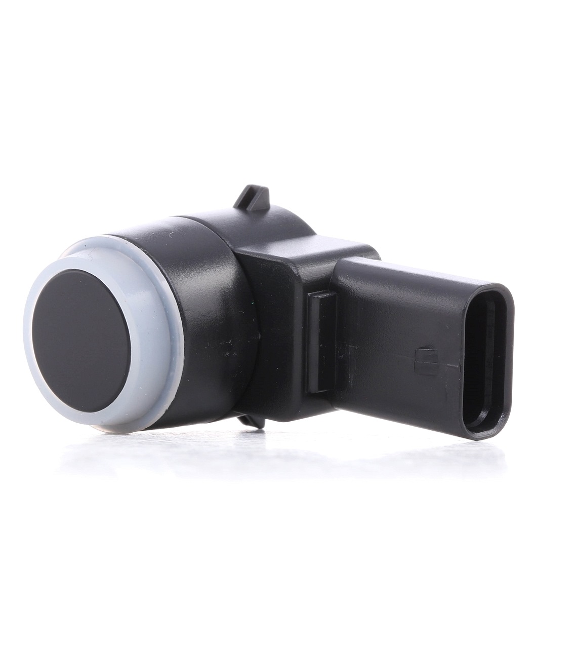 Side view of RIDEX 2412P0003 Parking Sensors black, Ultrasonic Sensor, Front and Rear