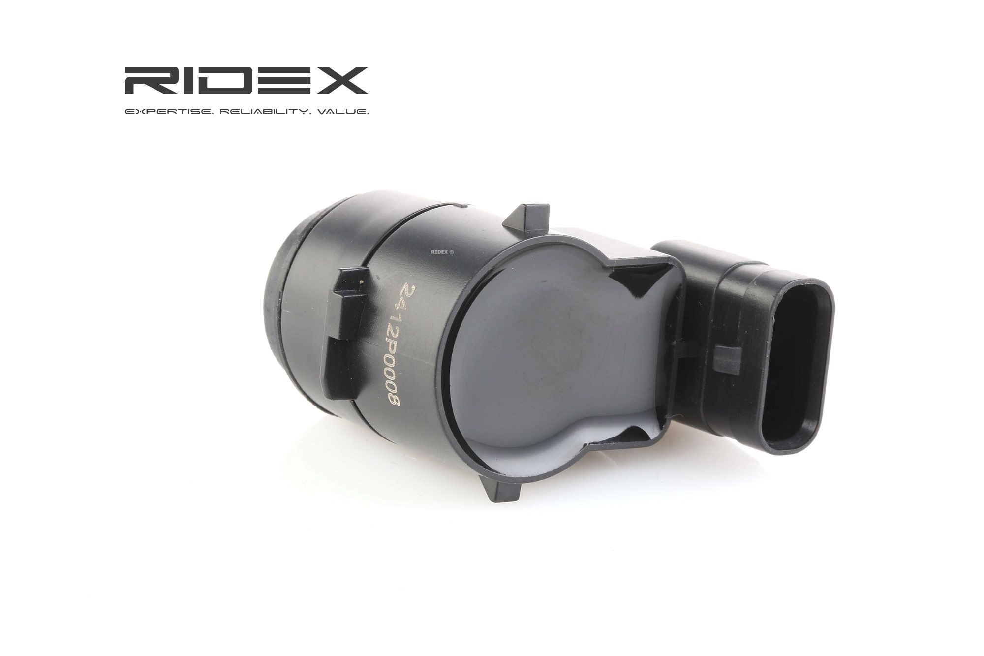 Side view of RIDEX 2412P0008 Parking Sensors Front, Ultrasonic Sensor