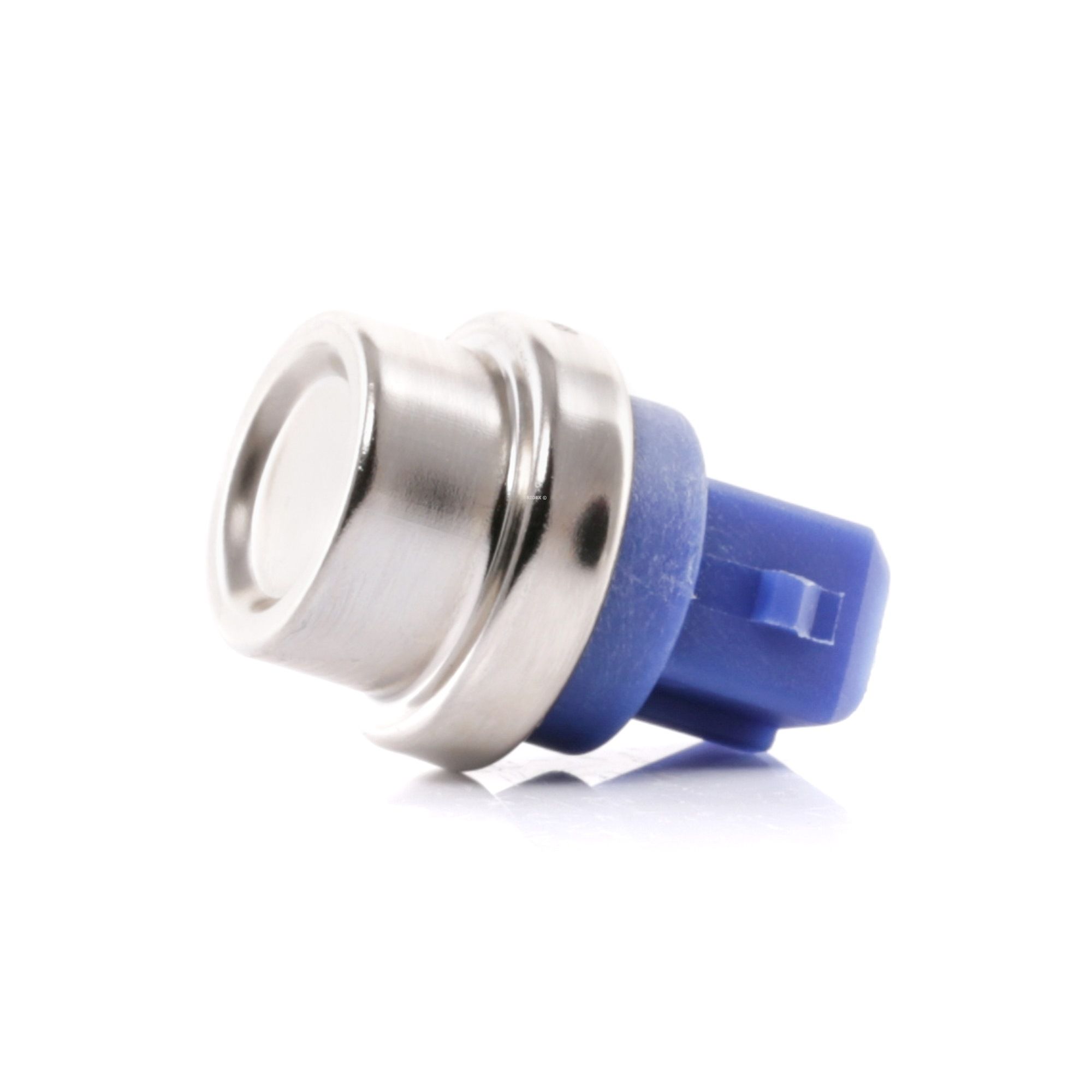 Side view of RIDEX 830C0016 Coolant Temperature Sensor blue, with seal ring, with gasket/seal
