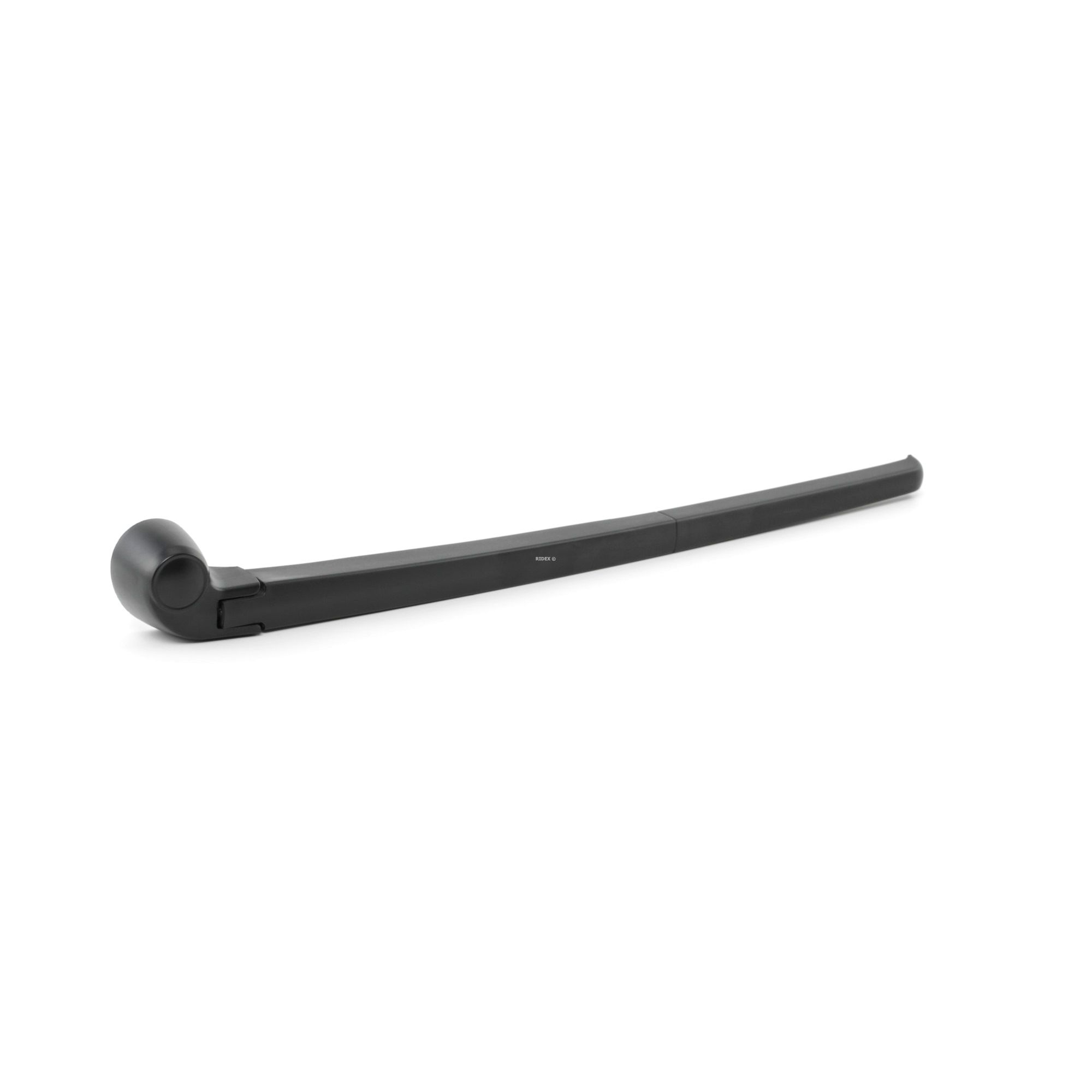 Side view of RIDEX 301W0007 Wiper Arm Vehicle rear window, with cap, for left-hand drive vehicles