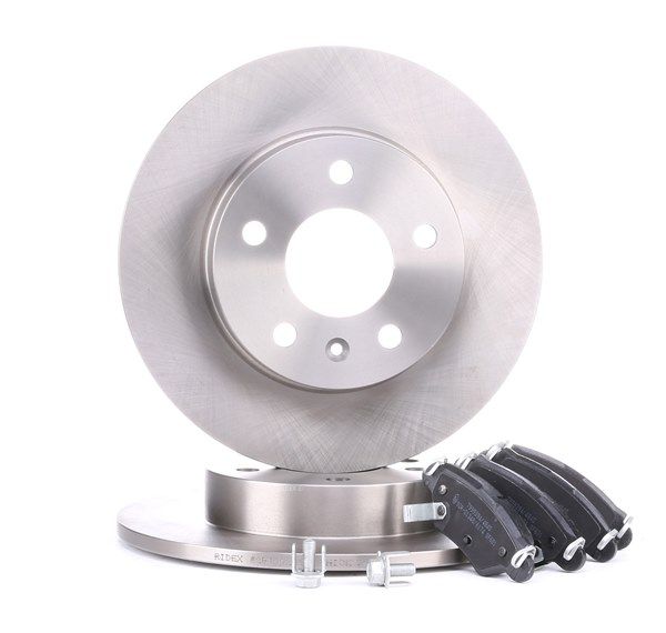 RIDEX 3405B0022 Δισκόπλακες & τακάκια φρένων Opel Astra G Sedan 1.8 16V (F69) 125 PS Βενζίνη τιμες