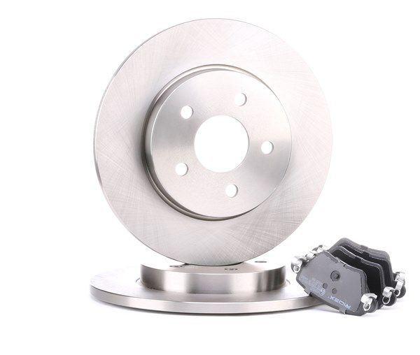 RIDEX 3405B0032 Discos y pastillas de freno Ford Mondeo bwy 1.8 SCi 130 cv Gasolina precio