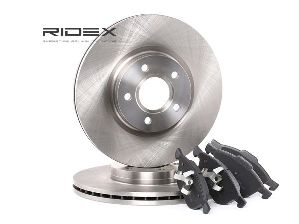 RIDEX 3405B0062 Pidurikettad ja -klotsid Ford C Max 2 2.0 TDCi 163 hj Diisel hind