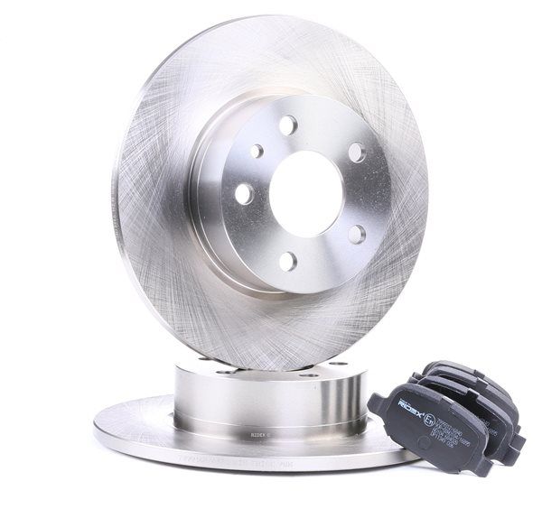 RIDEX 3405B0089 Bremsscheiben und -beläge Renault Clio 2 1.5 dCi 82 PS Diesel Kosten