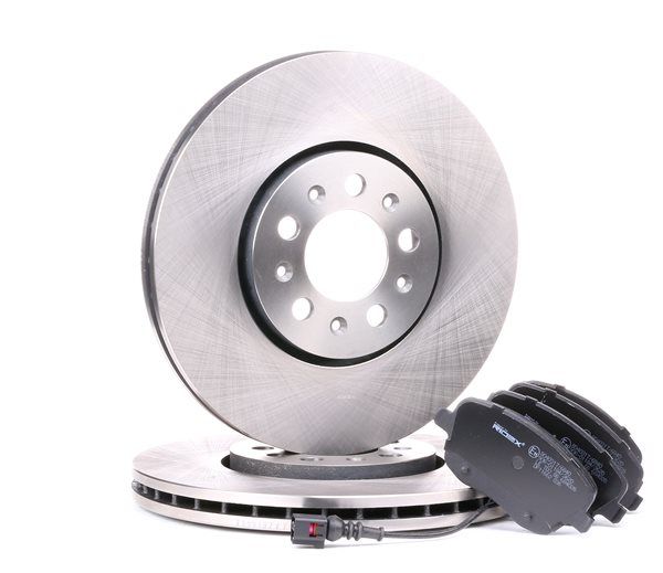 RIDEX 3405B0084 Pidurikettad ja -klotsid Skoda Fabia Praktik 1.2 54 hj Bensiin hind