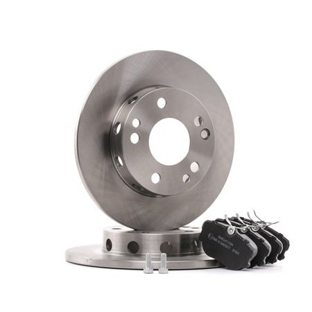 RIDEX 3405B0236 Kit de discos de freno y pastillas