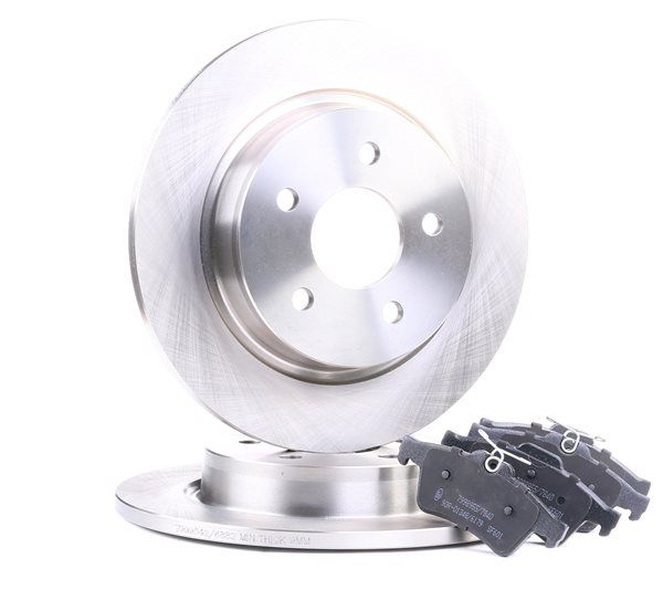 RIDEX 3405B0013 Kit de travagem Volvo C70 Cabrio 2.4 D5 180 cv Diesel preço