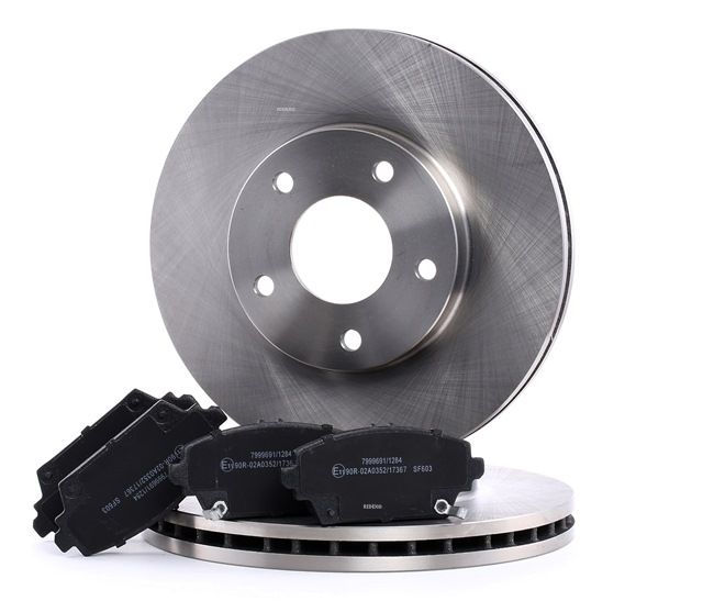 RIDEX 3405B0164 Discos e pastilhas Nissan Primera p12 Carrinha 1.6 Visia 109 cv Gasolina preço