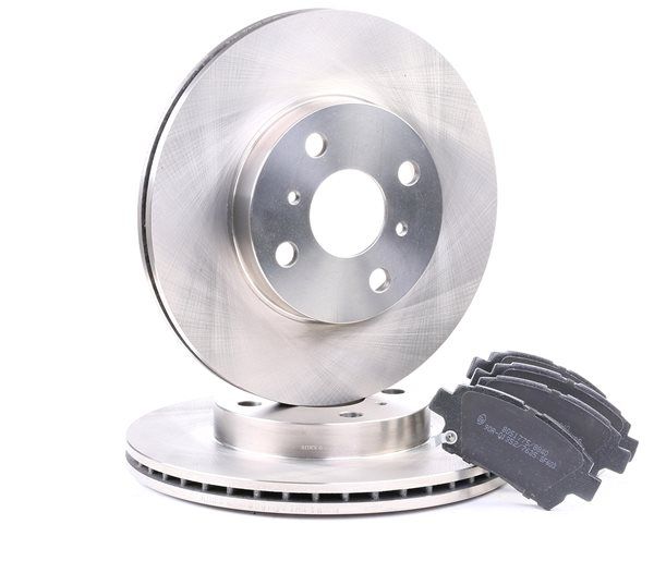 RIDEX 3405B0202 Bremsen-Set Toyota Yaris P1 1.5 (NCP13_) 105 PS Benzin Kosten