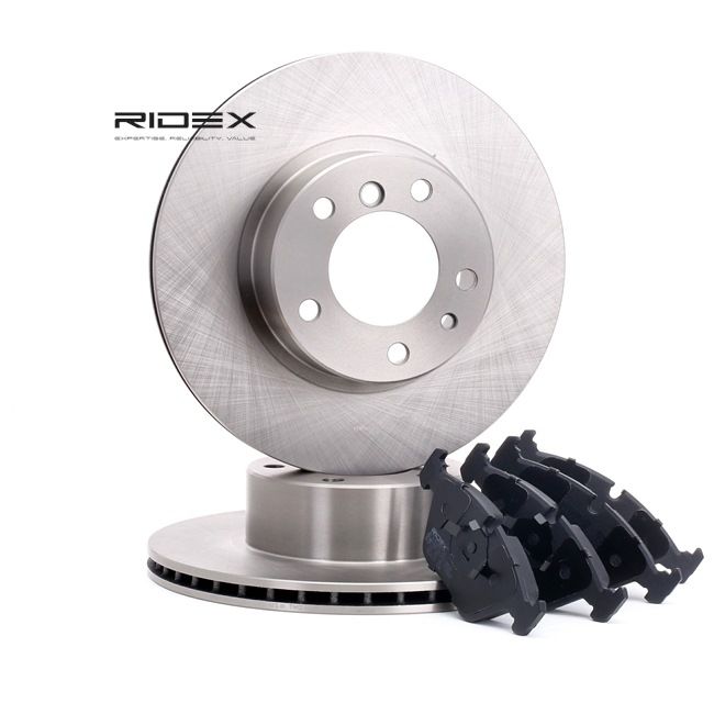 RIDEX 3405B0256 Disques et plaquettes de freins