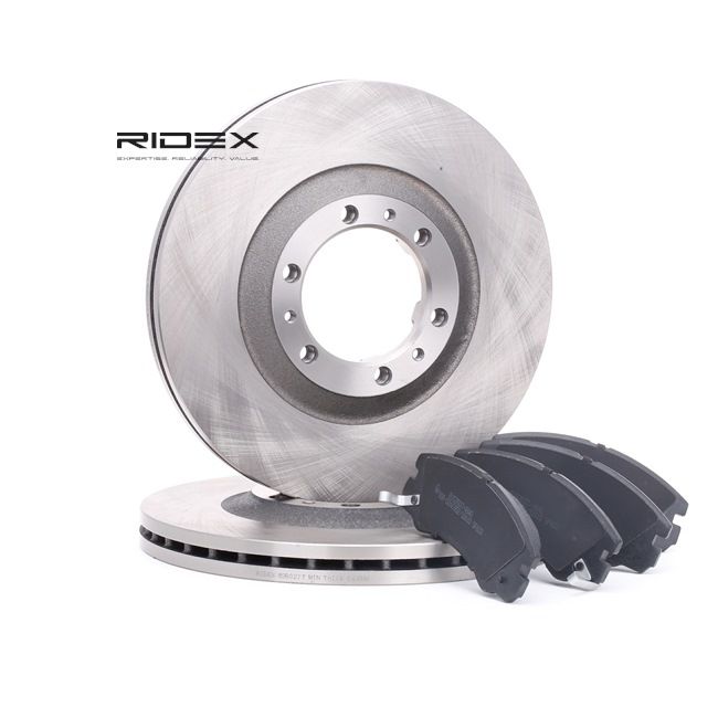 RIDEX 3405B0142 Féktárcsa és fékbetét VAUXHALL Frontera Mk1 (A) SUV (U92) 2.8 TD 113 LE Dízel árak