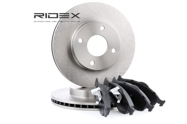 RIDEX 3405B0115 Tarcze i klocki hamulcowe Ford Scorpio 2 Kombi 2.0 i 16V 136 KM benzyna cena