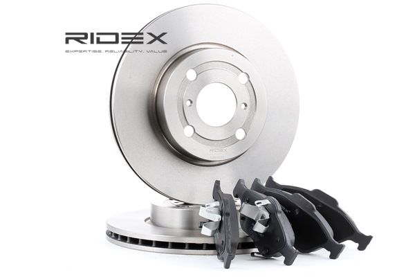 RIDEX 3405B0237 Bremsscheiben und -beläge Toyota Yaris P1 1.3 (NCP10_, SCP12_) 86 PS Benzin Kosten