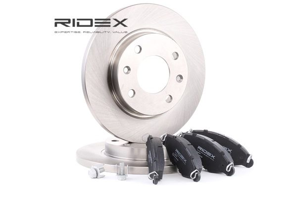 RIDEX 3405B0027 Disques et plaquettes de freins