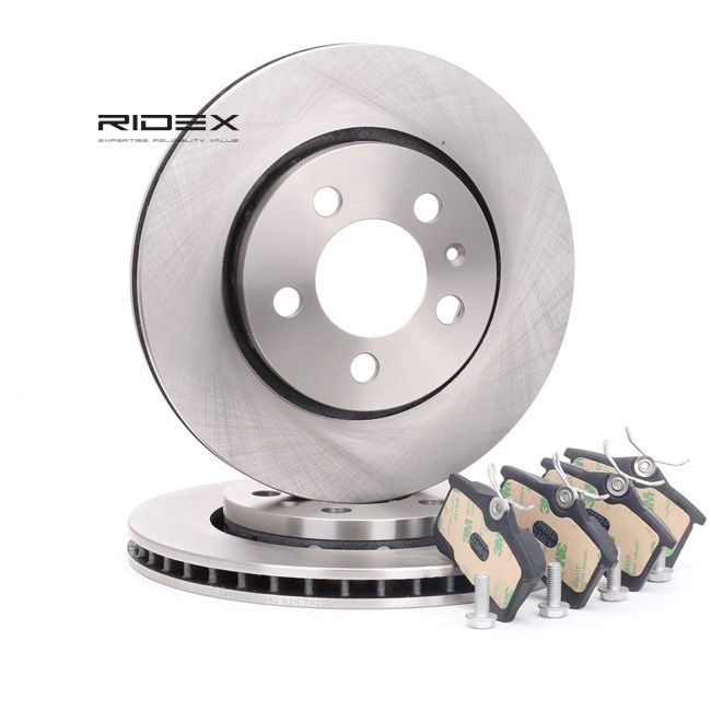 RIDEX 3405B0234 Jarrupalat ja -levyt Skoda Octavia 1u5 1.6 102 hv Bensiini hinta