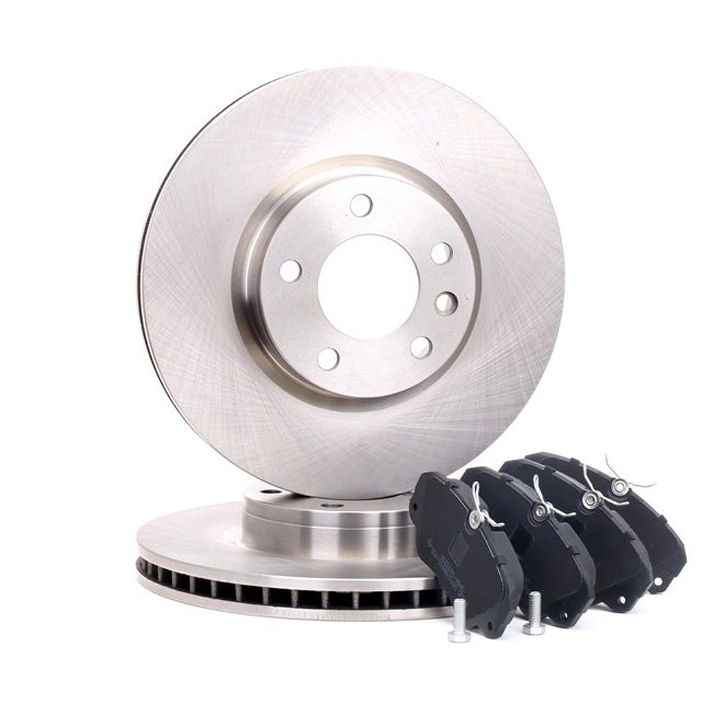 RIDEX 3405B0173 Kit de discos de freno y pastillas