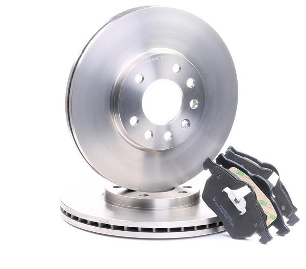 Disques et plaquettes de freins 3405B0096 RIDEX 5 69 056 Volkswagen