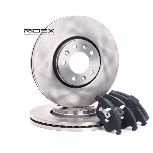 RIDEX 3405B0242 Bremsen-Set Renault Scenic 1 1.9 dCi 102 PS Diesel Kosten