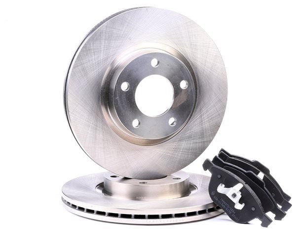 RIDEX 3405B0151 Kit de discos de freno y pastillas Clio 2 1.5 dCi (BB3N, CB3N) 84 cv Gasóleo precio
