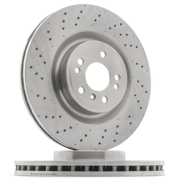 RIDEX 82B1199 Brzdové kotúče Mercedes W166 ML 320 4-matic (166.062) 272 KS Benzín cena