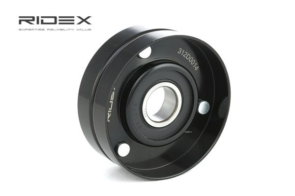 RIDEX Geleiderol / omdraairol v-snaren 312D0014 312D0014 Geleiderol AUDI A8 RIDEX