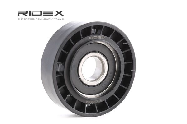 RIDEX 312D0004 Poulie renvoi / transmission, courroie trapézoïdale à nervures LANCIA Delta II (836) 1.6 i.e. 75 CV Essence 1999