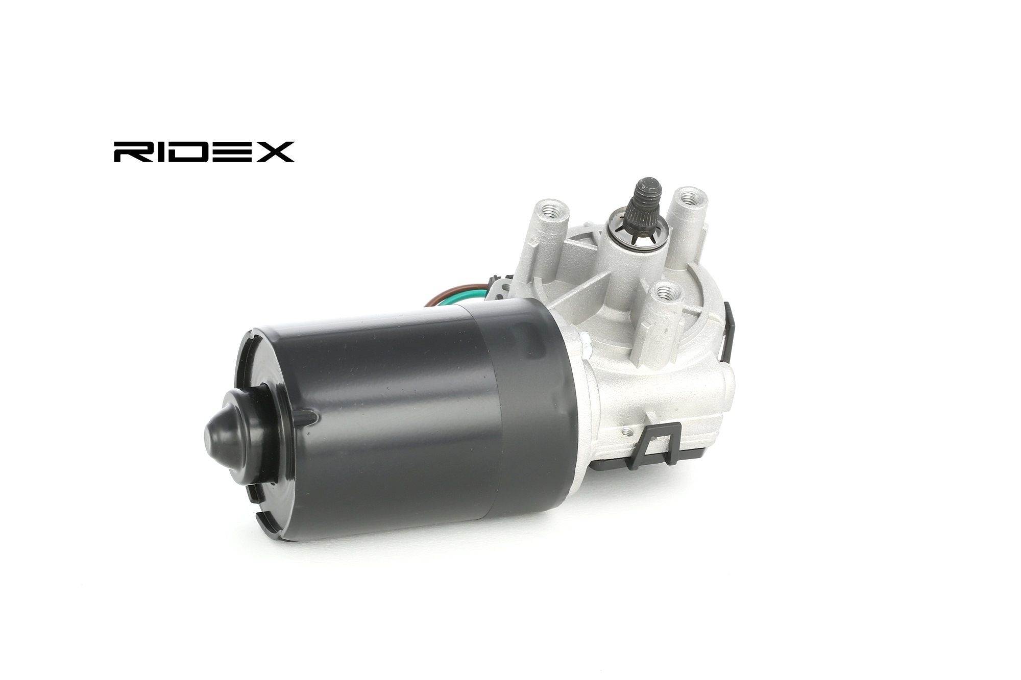 Side view of RIDEX 295W0026 Wiper Motor Front, for left-hand/right-hand drive vehicles