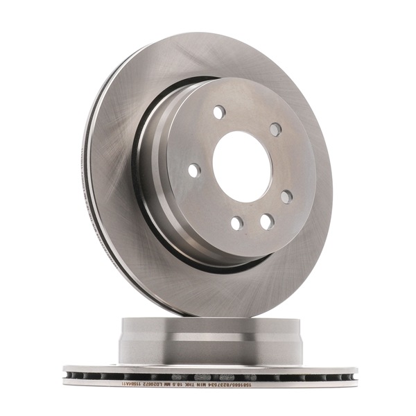 RIDEX 82B1228 Disco freno