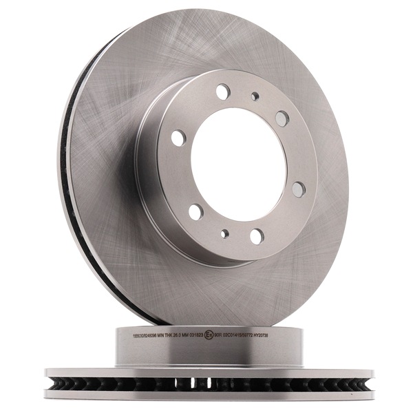 RIDEX 82B1254 Disco de freno Toyota Hilux III 3.0 D-4D 4WD (KUN26) 171 cv Gasóleo precio
