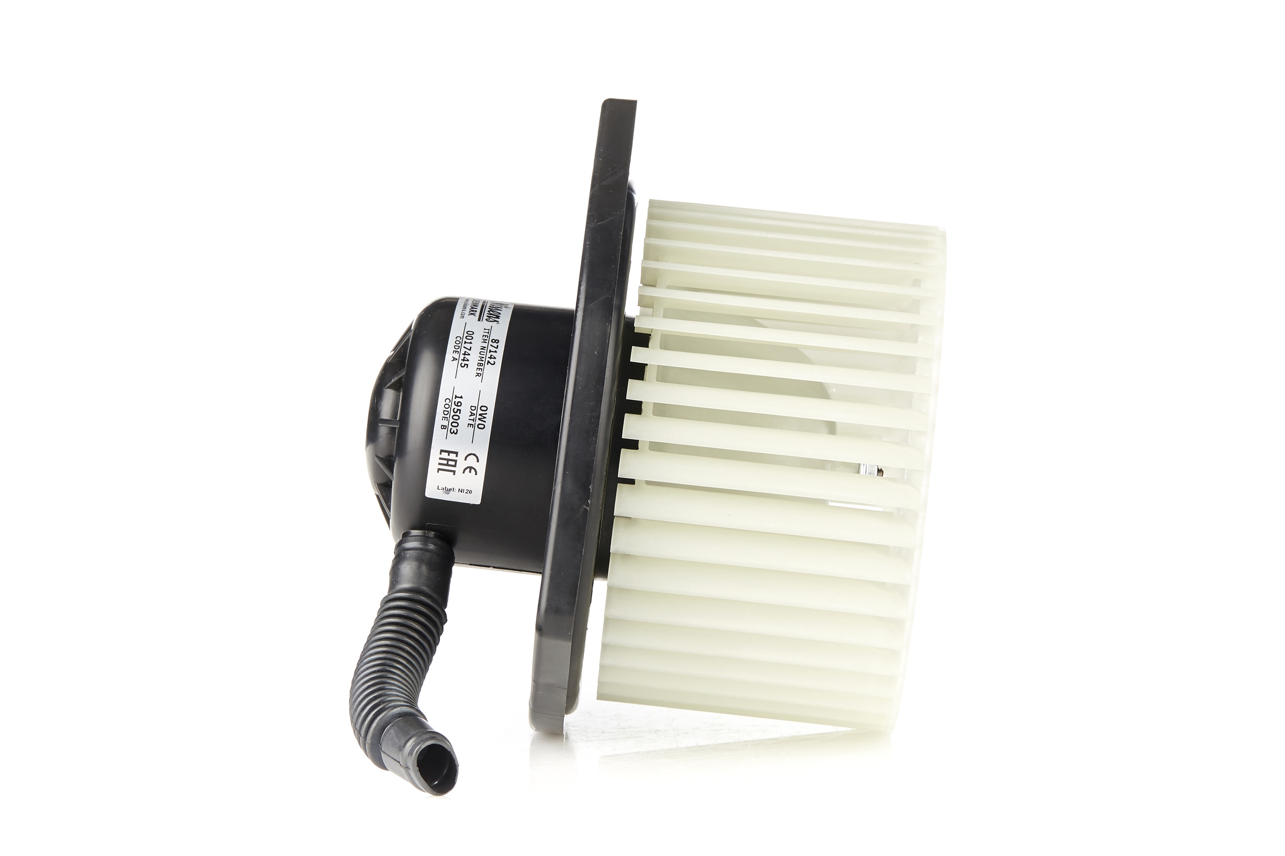 Blower motor 87142 NISSENS CSA431D227 PEUGEOT