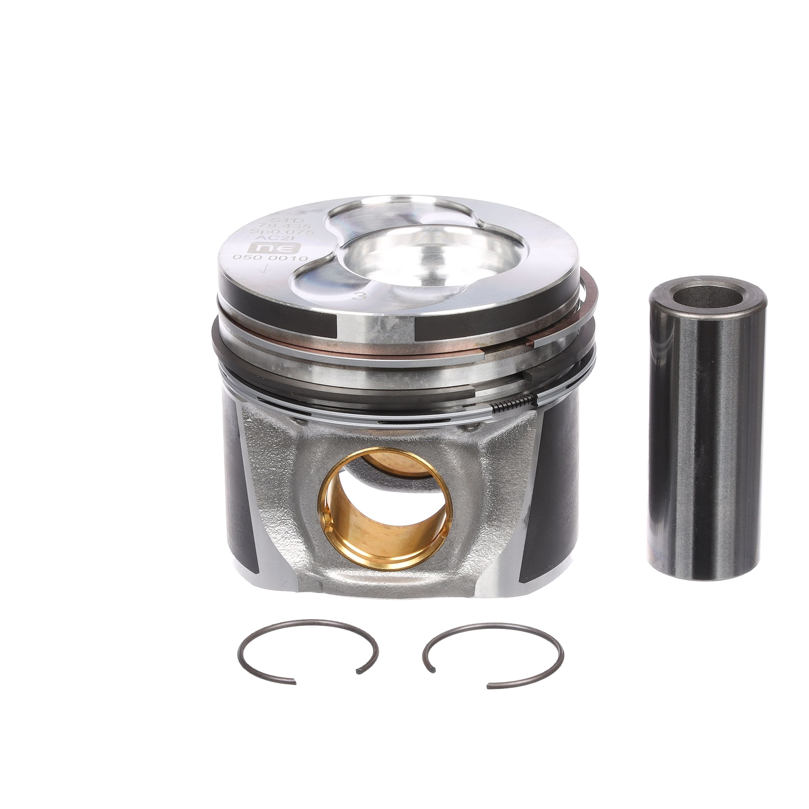 ET ENGINETEAM PM003350 Piston SKODA Fabia II 3/5 portes (542) 1.4 TDI 70 CV Diesel 2008