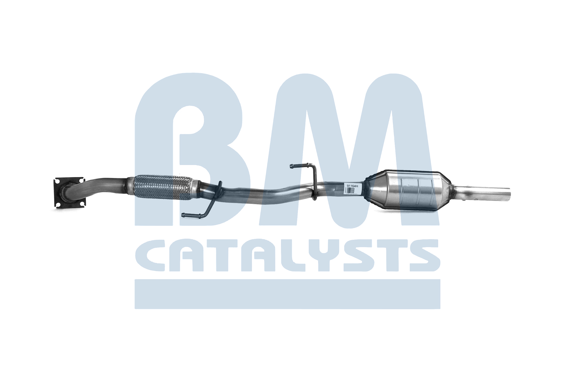 Montagesæt, katalysator BM91164H BM CATALYSTS 6Q0254500JX SEAT