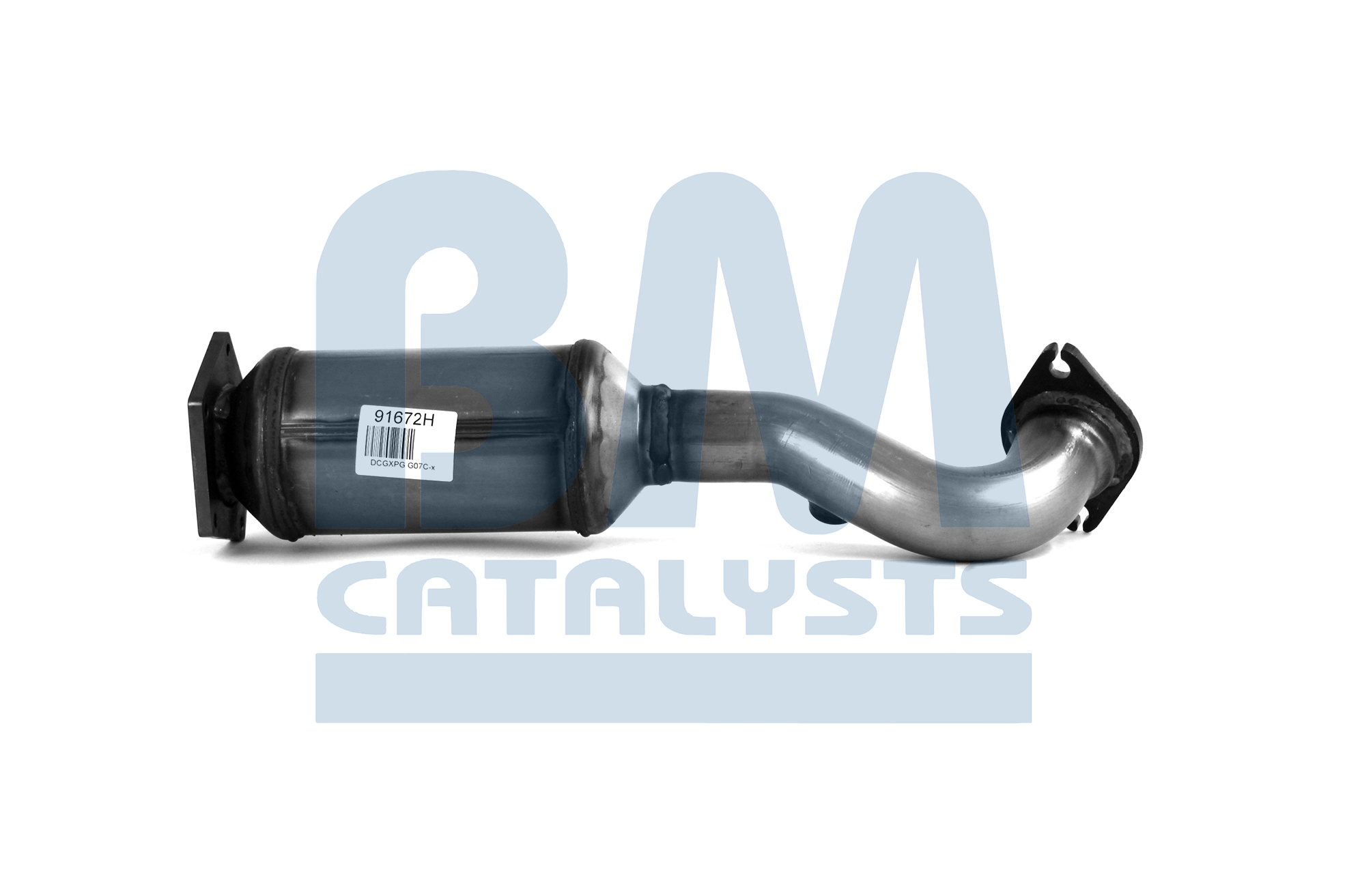 BM CATALYSTS BM91672H Pijp voor de uitlaat Fiat Multipla 186 1.6 Natural Power (186AGB1A05) 105 Pk Benzine/Aardgas (CNG) prijs