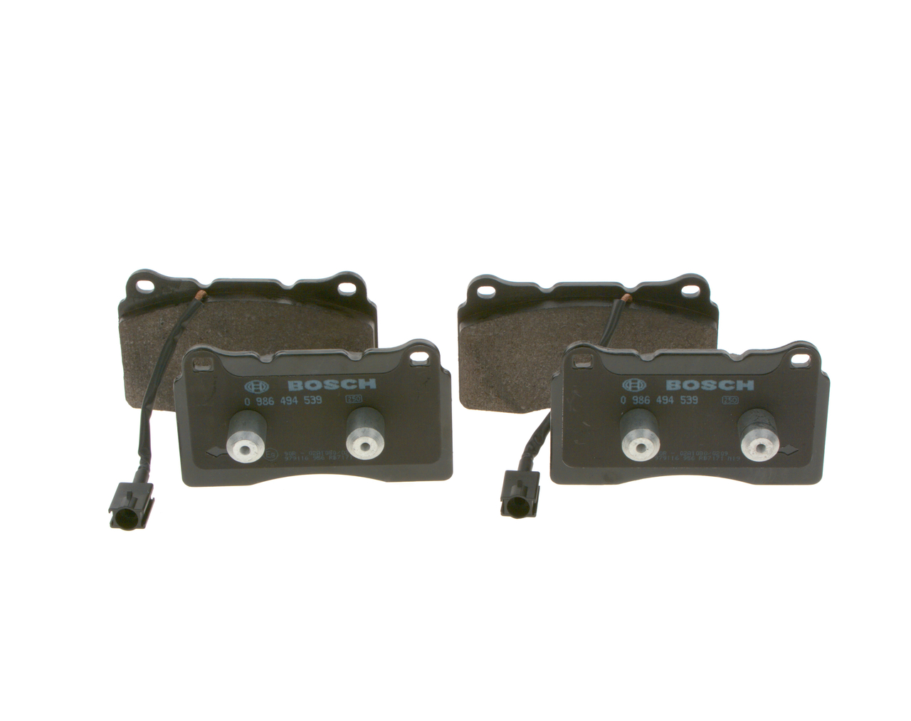 BOSCH E9 90R-02A1080/0209 Bromsbelägg BOSCH BP1460 Bromsbelägg