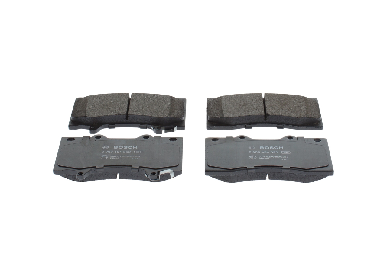 BOSCH E9 90R-02A0899/3353 Remblokken BOSCH BP1688 Remblokken