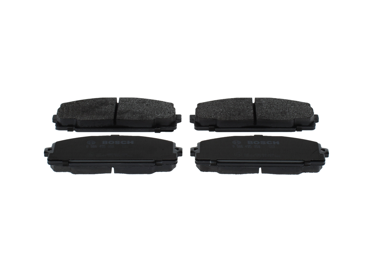 Brzdové doštičky/platničky 0 986 495 058 BOSCH 44912-6210 TOYOTA