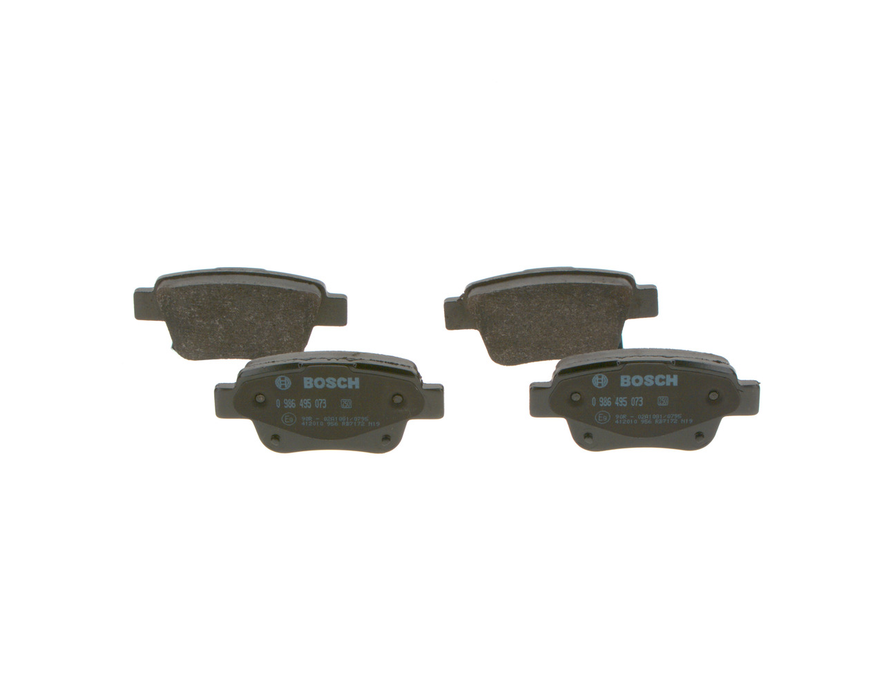 Brake pad set BP1532 BOSCH 446605020 TOYOTA
