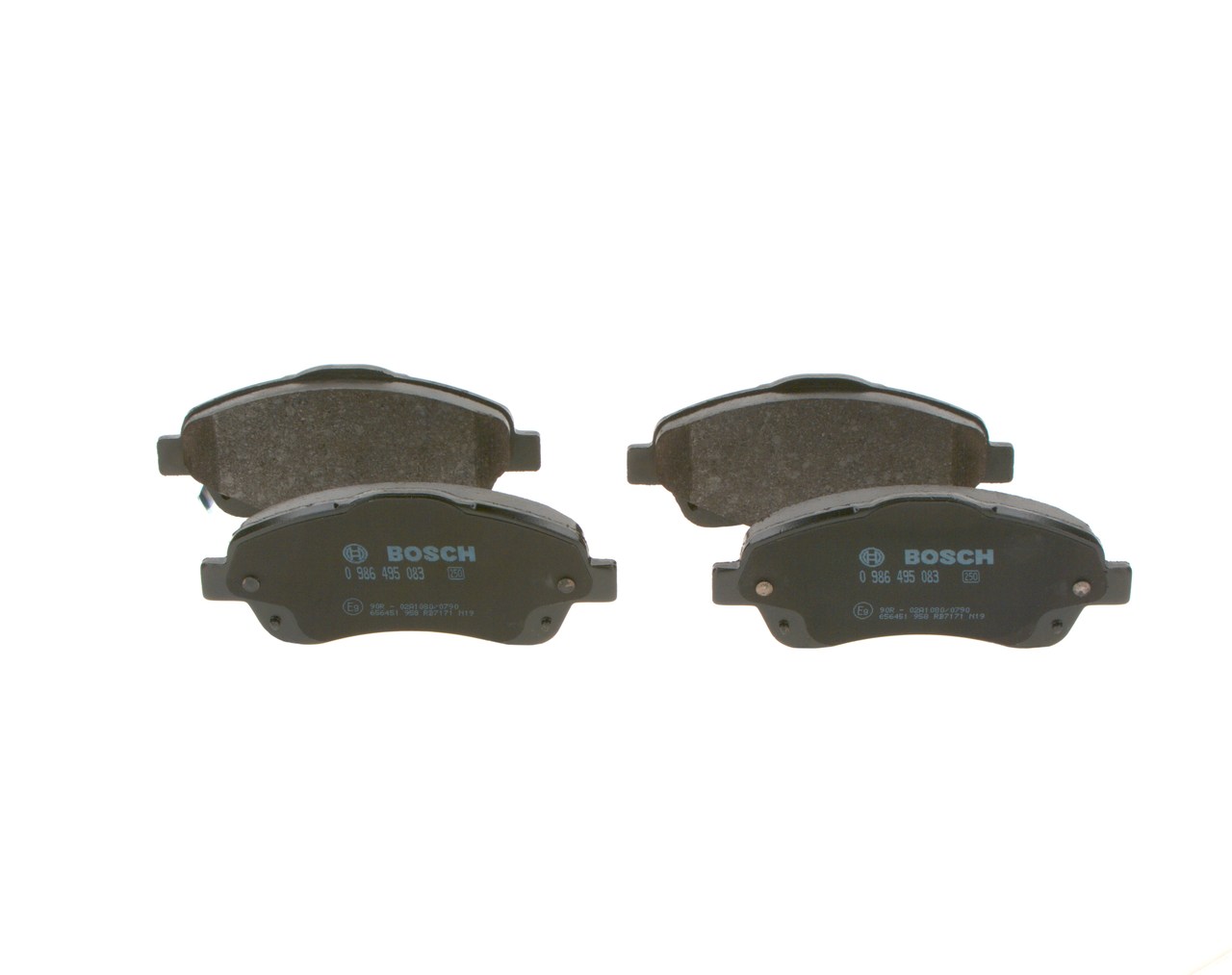 Bremsbeläge 0 986 495 083 BOSCH 44650-5280 TOYOTA