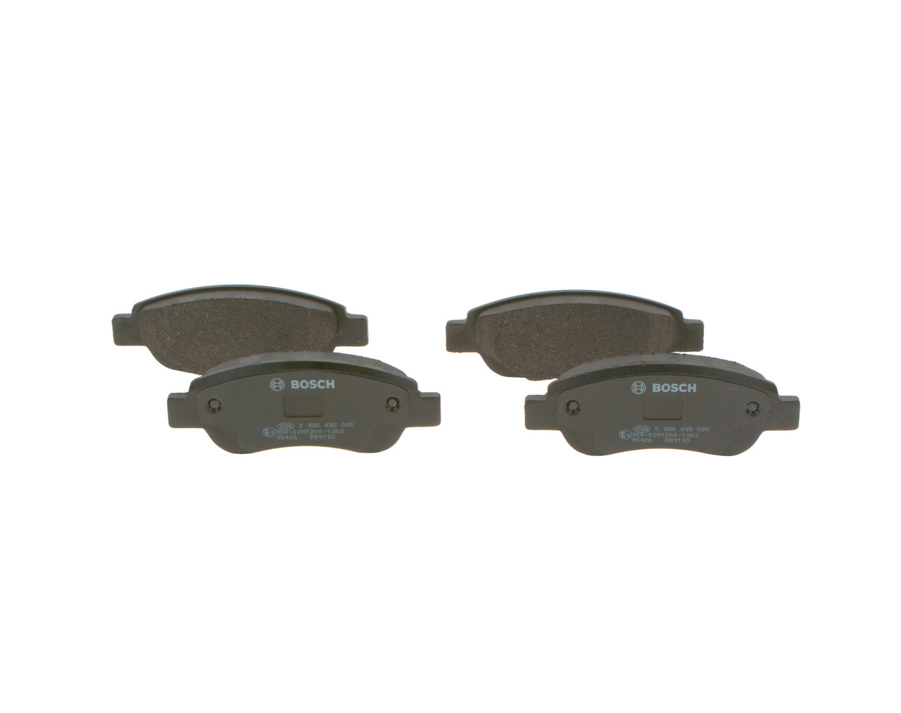Brzdové doštičky/platničky 0 986 495 085 BOSCH 44650H020 TOYOTA
