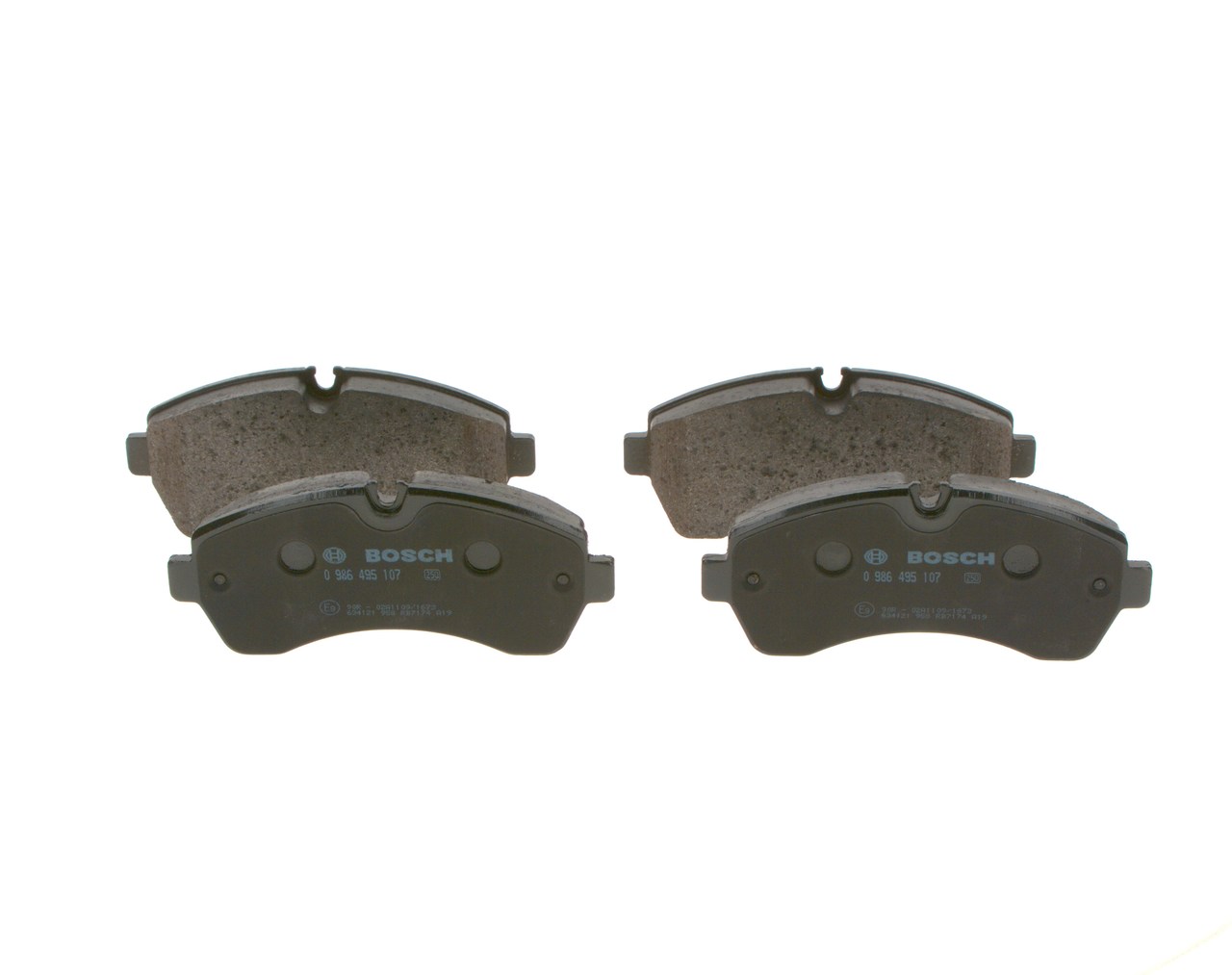 Plaquettes de frein 0 986 495 107 BOSCH A906 420 0400 MERCEDES-BENZ