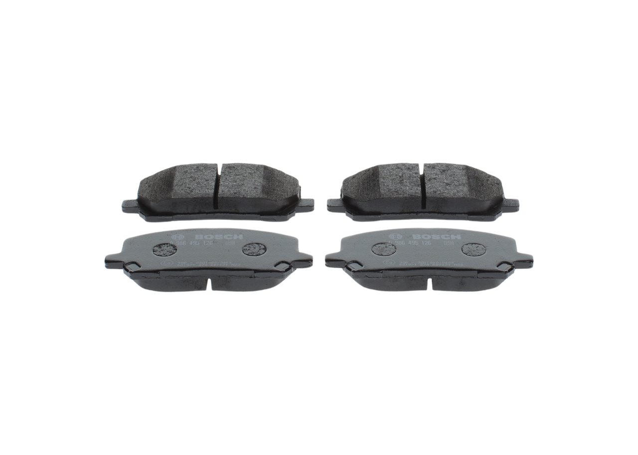 Juego de pastillas de freno 0 986 495 126 BOSCH 04465-0W060-00 LEXUS