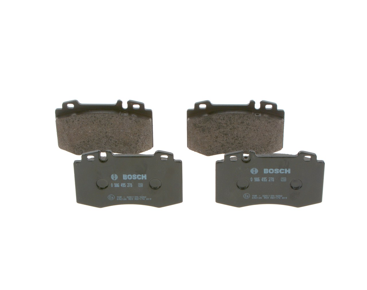 BOSCH 0986495278 Bremžu uzlikas Mercedes-Benz ML W163 cena